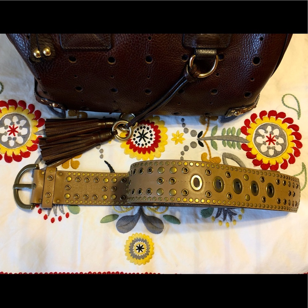 NWT Authentic Coach Studded Belt❣️ - Picture 4 of 8